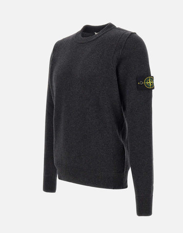 Maglione in lana rasata 5100072S00A3 V0M65 STONE ISLAND