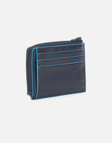 Portacarte in pelle PP4822B2R BLU2 PIQUADRO