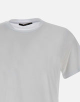 T-shirt in cotone e modal 140221 001 KANGRA