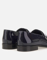 Mocassini "Rugan" in pelle lucida 7080 RUGANBLU CARLO PIGNATELLI