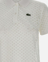 Polo in pizzo CF0217 70V LACOSTE