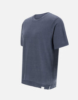 T-shirt in lino DK87123 BLU DIKTAT