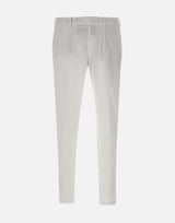 Pantaloni "DVR33 " in cotone e seta DVR33R022 TC100 DEVORE'
