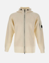 "Lambswool GRS Hooded Full Zip Sweater" 19CMKN057A 110149A103 C.P. COMPANY