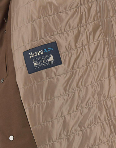 Parka con colletto pelliccia sintetica IM000370U 127308010 HERNO