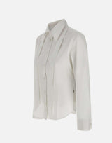 "Fitted shirt with tie" 502326 400 REMAIN BIRGER CHRISTENSEN