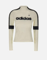 "Ls tee"<BR/> JW2524 WHITE ADIDAS