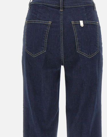 Jeans straight cropped UF5184D4925 77000 LIU-JO
