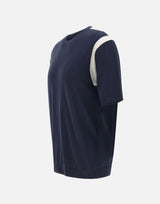 T-shirt in seta e cotone A035 F2000001 PAOLO PECORA