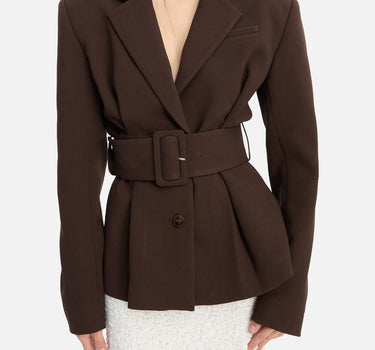 "Suiting Belted Blazer" 115484 2910 ROTATE BIRGER CHRISTENSEN
