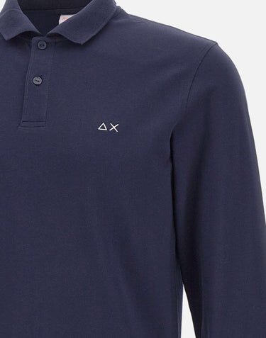 Polo in piquet di cotone A45108 07 SUN68