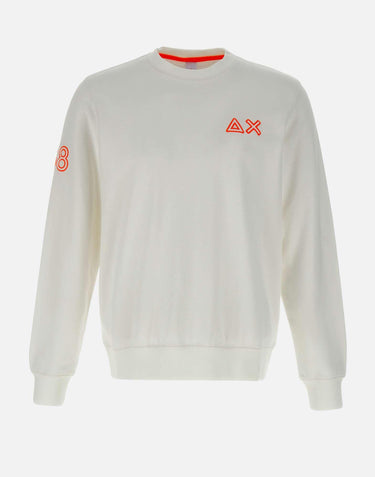 "Fluo fleece sweatshirt" F35115 31 SUN68