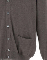 Cardigan in lana merinos extrafine 14201 58150046 GRAN SASSO