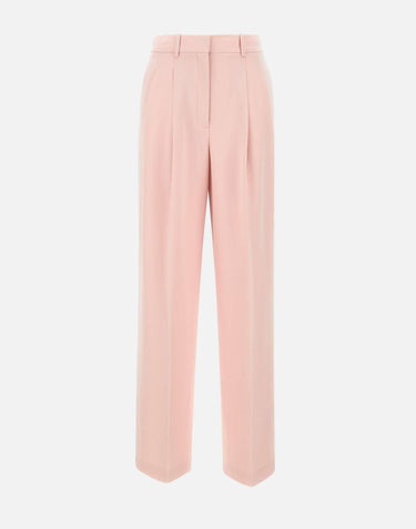 Pantaloni "Dbl Pleat" in crepe Admiral O1109201 Q2D THEORY