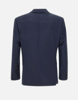 Blazer "H Huge" in lana<BR/> 50482734 405 BOSS