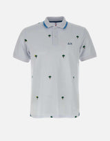 "Full embroidery polo" A35128 01 SUN68