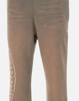 "Hwt fleece pant" P459 HFGS425GREY PURPLE BRAND