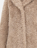 Pelliccia sintetica effetto Teddy GC000503D 124211985 HERNO