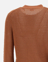 Cardigan "jacquard" in cotone K34231 36 SUN68