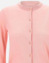 Cardigan in lana e cotone K44203 51 SUN68