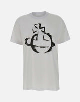 "Stencil orb classic t-shirt" 3G010033 J001MA401 VIVIENNE WESTWOOD