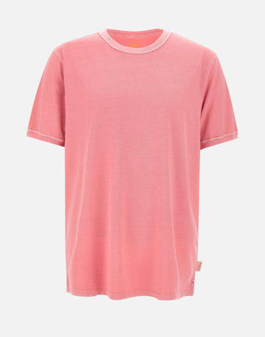 T-shirt "Disk" in cotone DISKR00460 CORALLO BOB