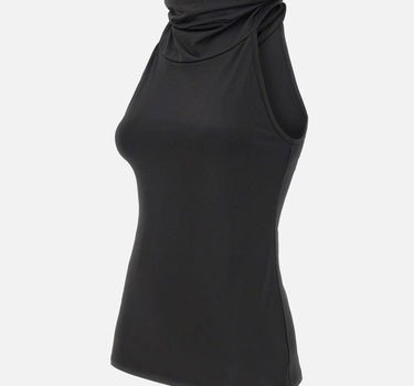 "Fluid drape" 1325JTP006473A BLACK VICTORIA BECKHAM