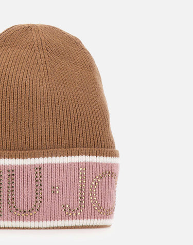 Berretto con logo 2F5011M0300 00070 LIU-JO