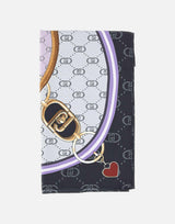 Foulard con stampa 2F5078T0300 22222 LIU-JO