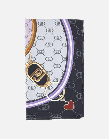 Foulard con stampa 2F5078T0300 22222 LIU-JO