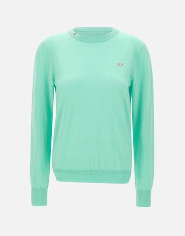 Maglia in lana e cotone K44201 94 SUN68