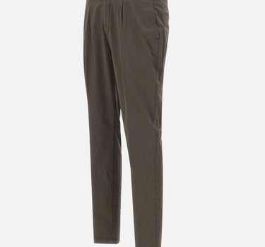 Pantaloni "DVR33 " in cotone e seta DVR33R022 TC400 DEVORE'