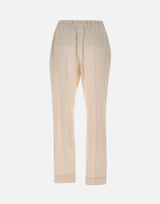 Pantaloni in lana stretch L80PANE01 TES0F126150 ELEVENTY
