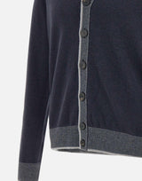 Cardigan in lana, seta e cashmere R59363F12 E9018E61 PESERICO
