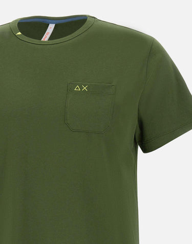 "Pocket basic t-shirt" T35101 37 SUN68