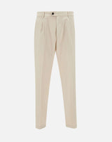 Pantaloni "Milano" in cotone e seta K75PANJ05 TET0K00402 ELEVENTY