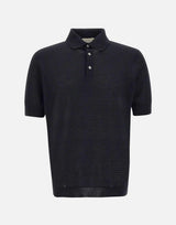 Polo in crepe di cotone PL1MC CR14T990 FILIPPO DE LAURENTIIS