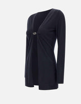 "M Pierry" cardigan in lana A17452 0JQAB81E DIESEL
