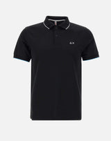 "Small stripes on collar polo" A35110 11 SUN68