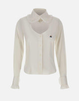 "Toulouse Frill Shirt" 1501006C W018MA401 VIVIENNE WESTWOOD