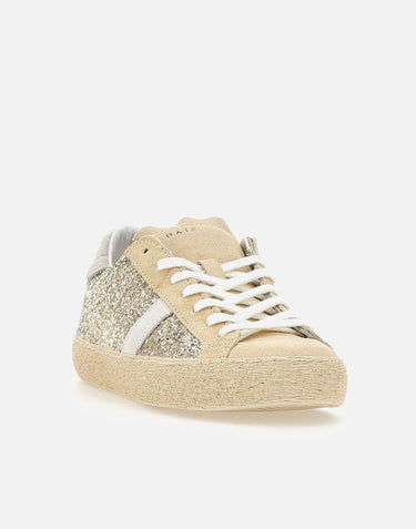 Sneakers "Hill Low Glitter platinum" W431HLGL PL D.A.T.E.