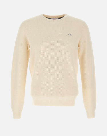 Maglia in cotone e lana K45126 31 SUN68