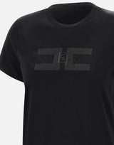 T-shirt in jersey di cotone MA00756E2 110 ELISABETTA FRANCHI