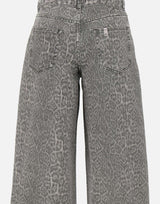 Jeans flare con stampa MF5333T160A P9132 LIU-JO