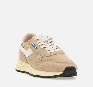 Sneakers "Reelwind Low" in nylon e suede con inserti in pelle craquelé WWLM NC08 AUTRY