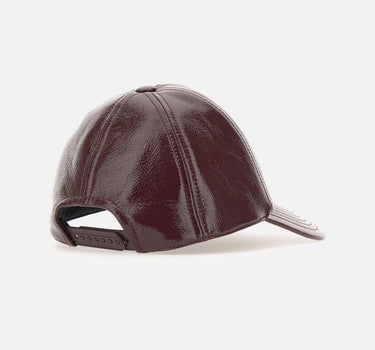 Cappello da baseball "Reedition Vinyl" PERACT002VY0014 BURGUNDY COURREGES