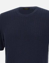 T-shirt in maglia di cotone 57168 20616598 GRAN SASSO