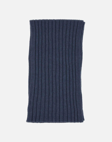 Sciarpa in lana e cashmere 13898 19615999BLUE GRAN SASSO