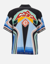 "Graphic mountain shirt" MPF25SH003 06 CASABLANCA