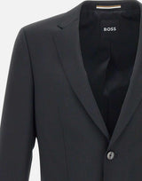 Blazer "H Huge" in lana vergine 50482734 001 BOSS